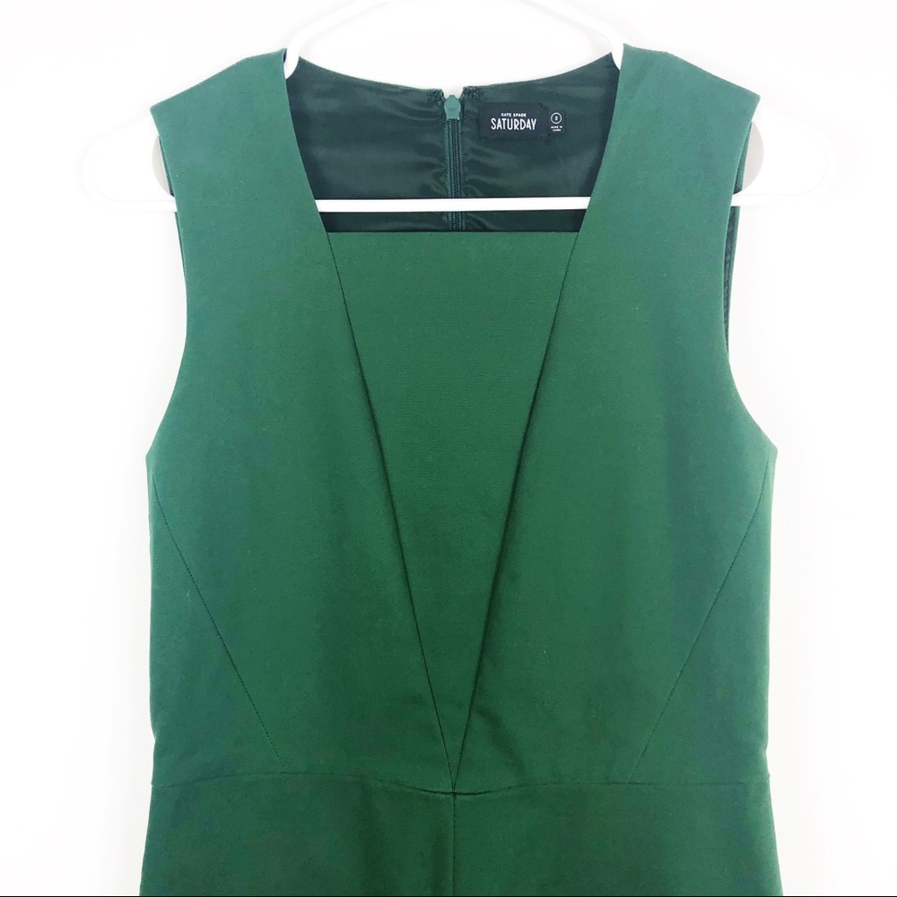 NEW KATE SPADE SATURDAY Layover Dress Cotton Slit - Picture 4 of 8
